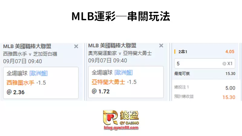 想要博大獎嗎？MLB運彩串關玩法讓獎金翻倍再翻倍！