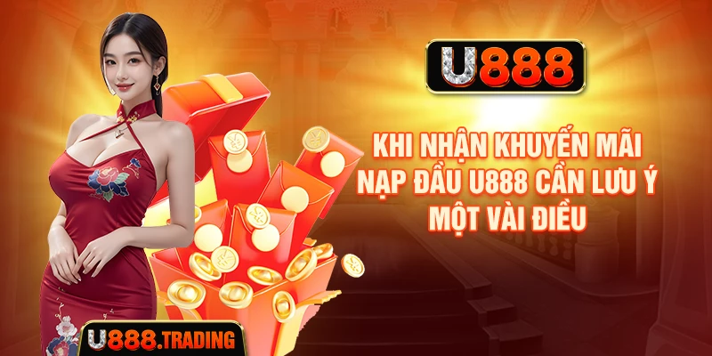 Những lưu ý khi tham gia khuyến mãi nạp đầu U888