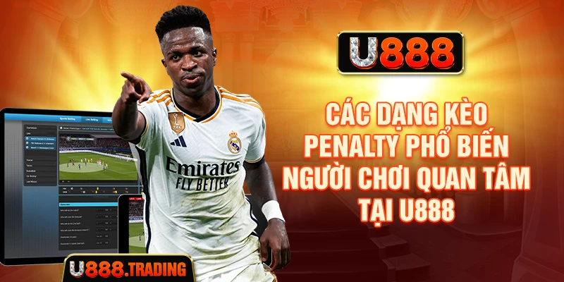 Các dạng kèo penalty thường gặp tại U888